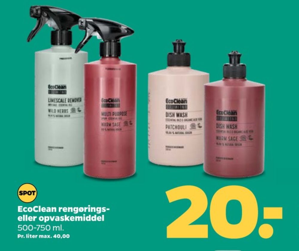 EcoClean, Rengøring - universal