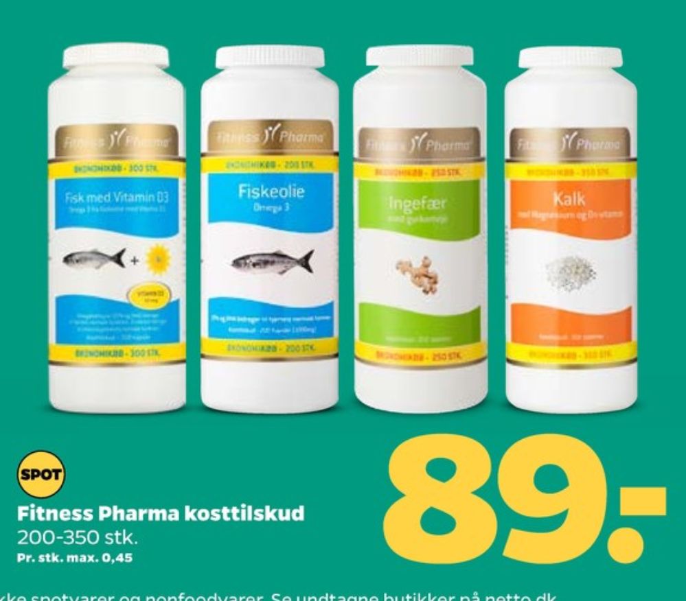 Fitness Pharma, Fiskeolie