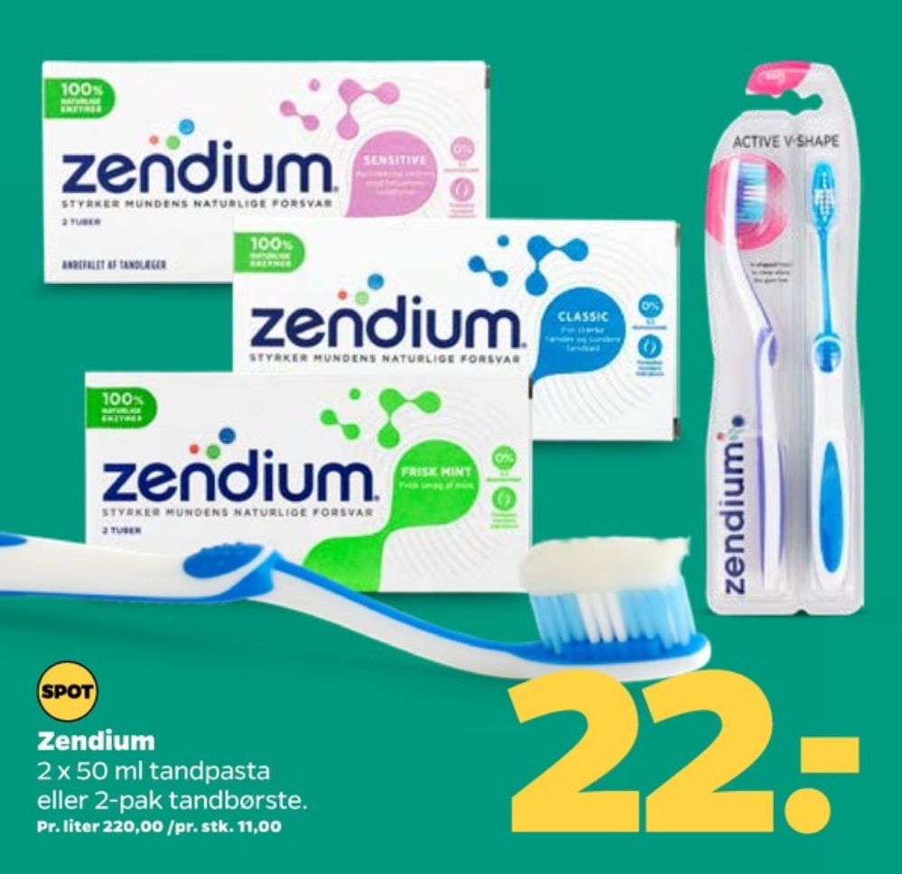 Zendium, Tandpasta