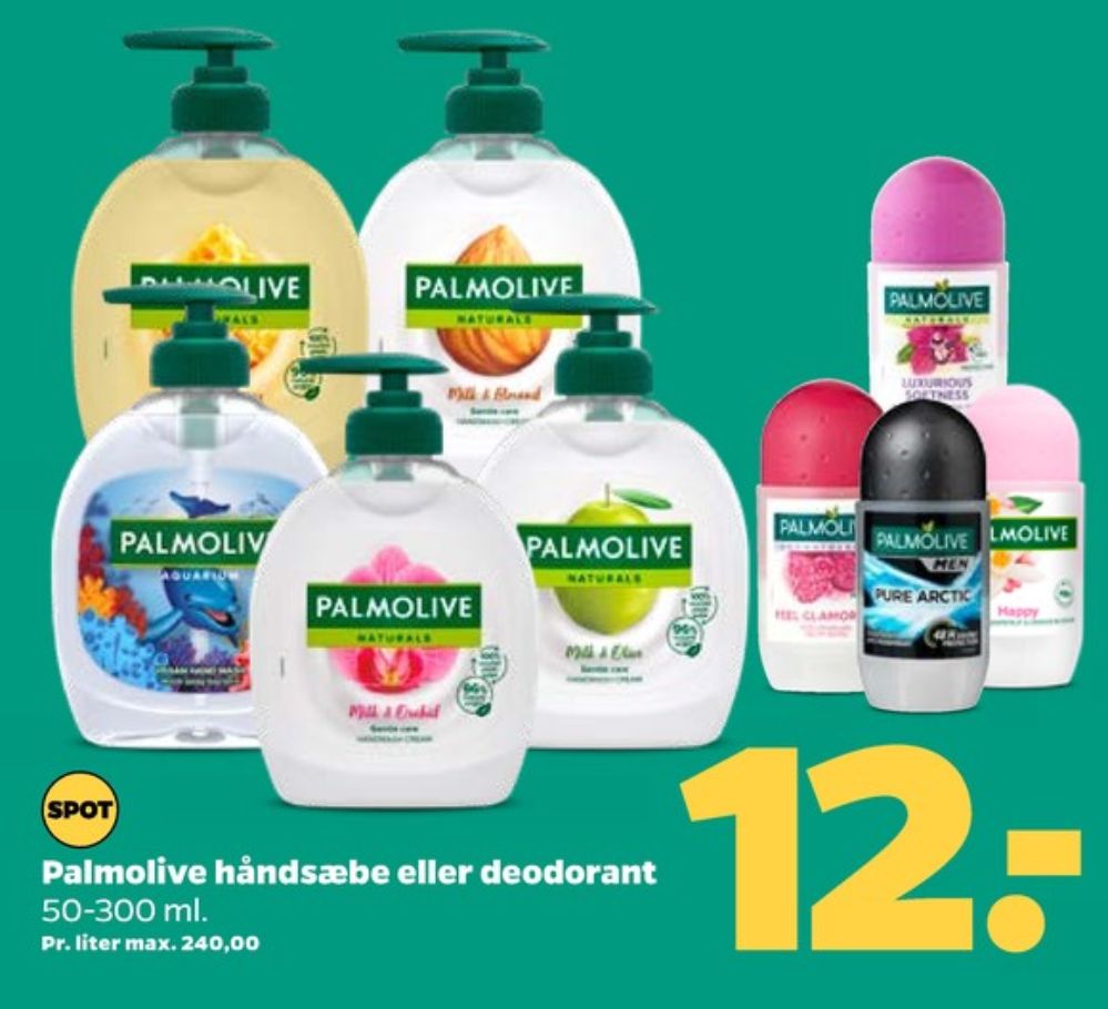 Palmolive, Flydende sæbe