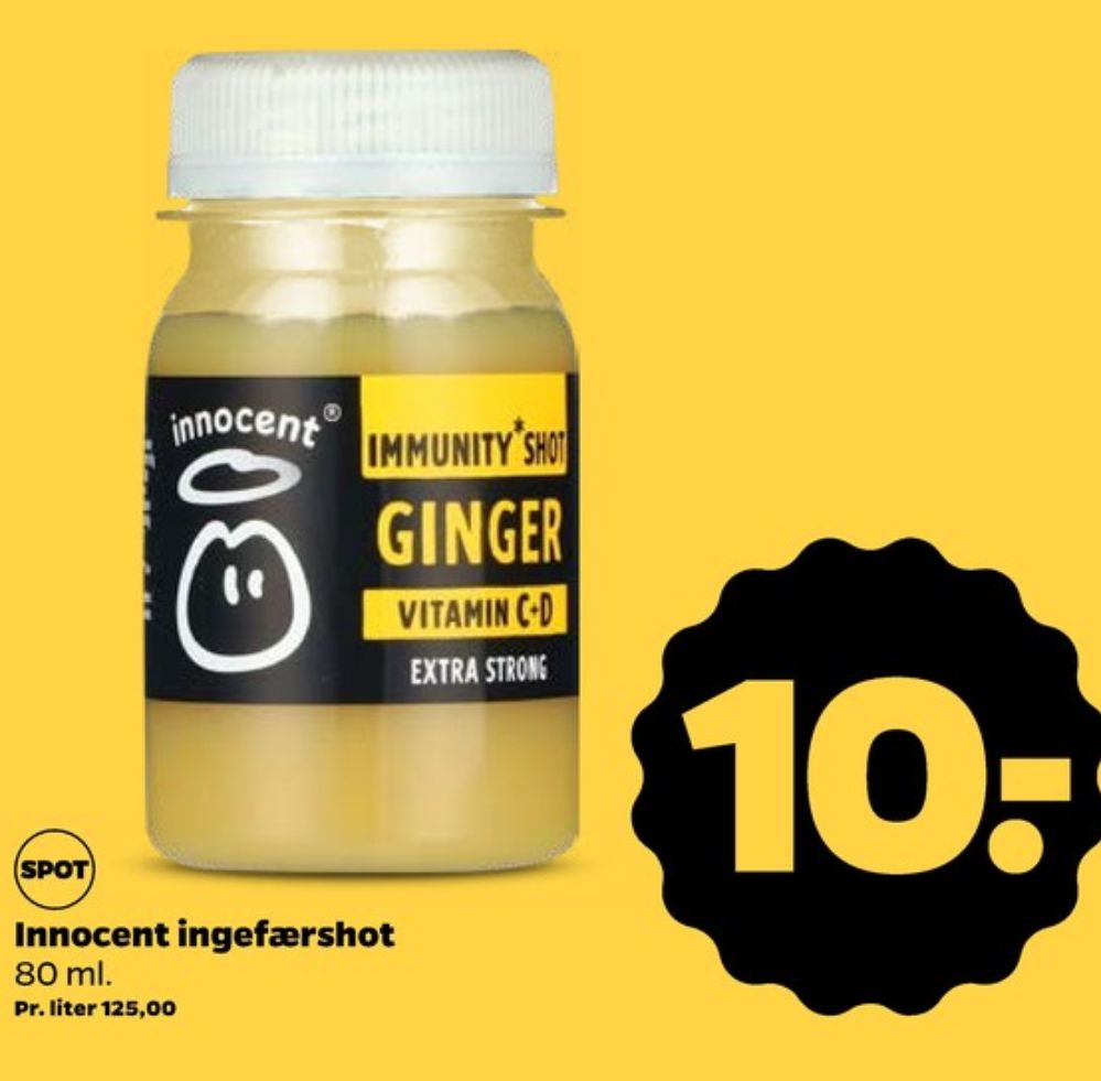 innocent, Ingefærshot