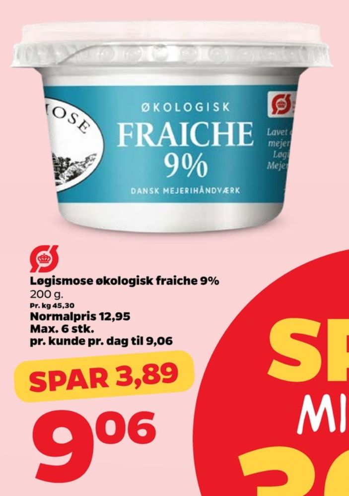 Løgismose, Fraiche 9%