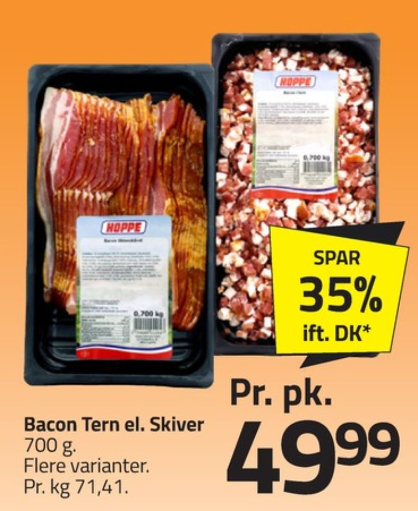 Hoppe, Bacontern