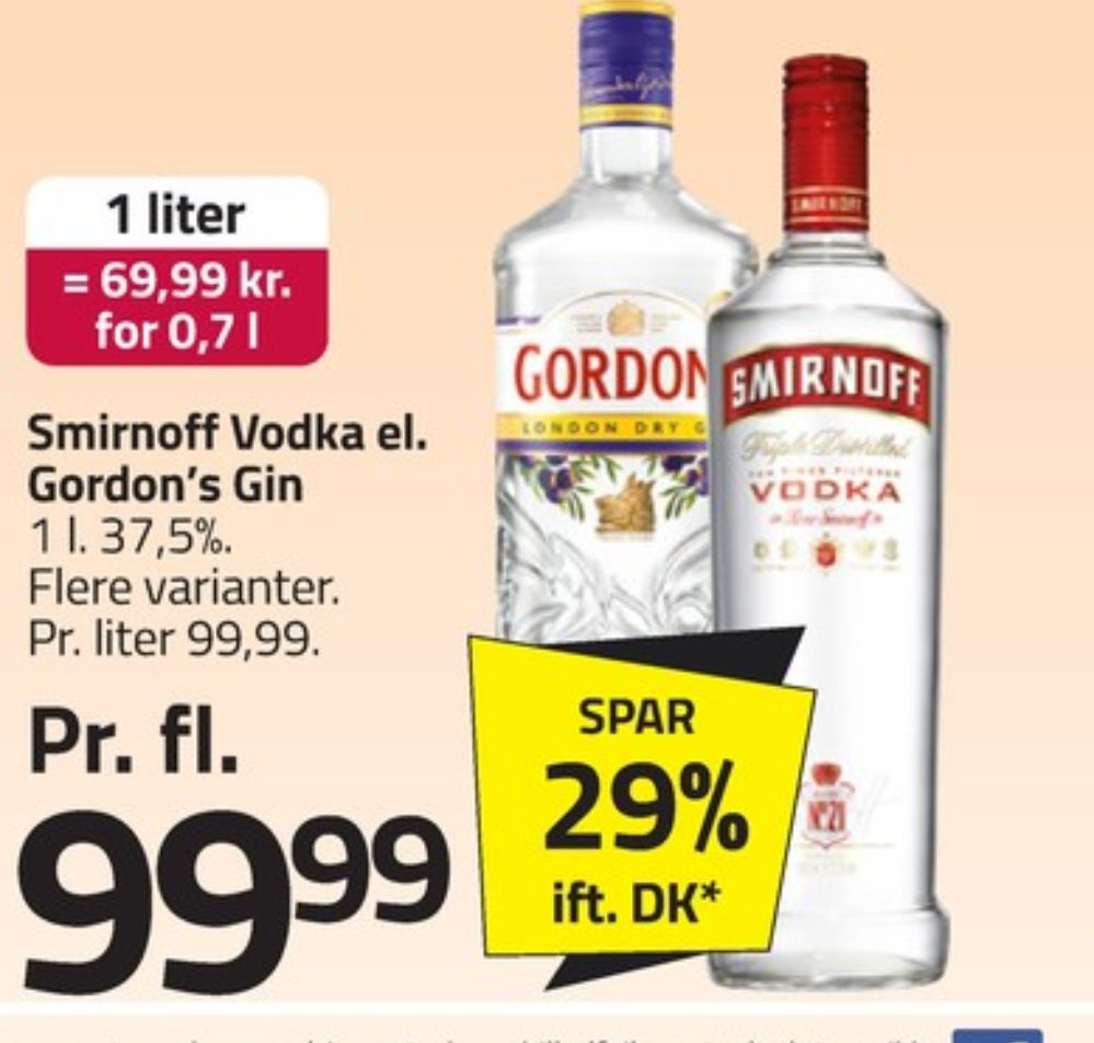 Smirnoff, Vodka