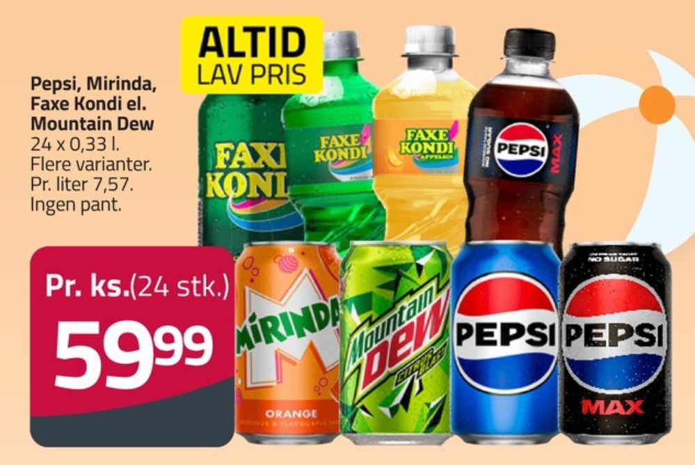 Pepsi Max, Cola 24 pk.