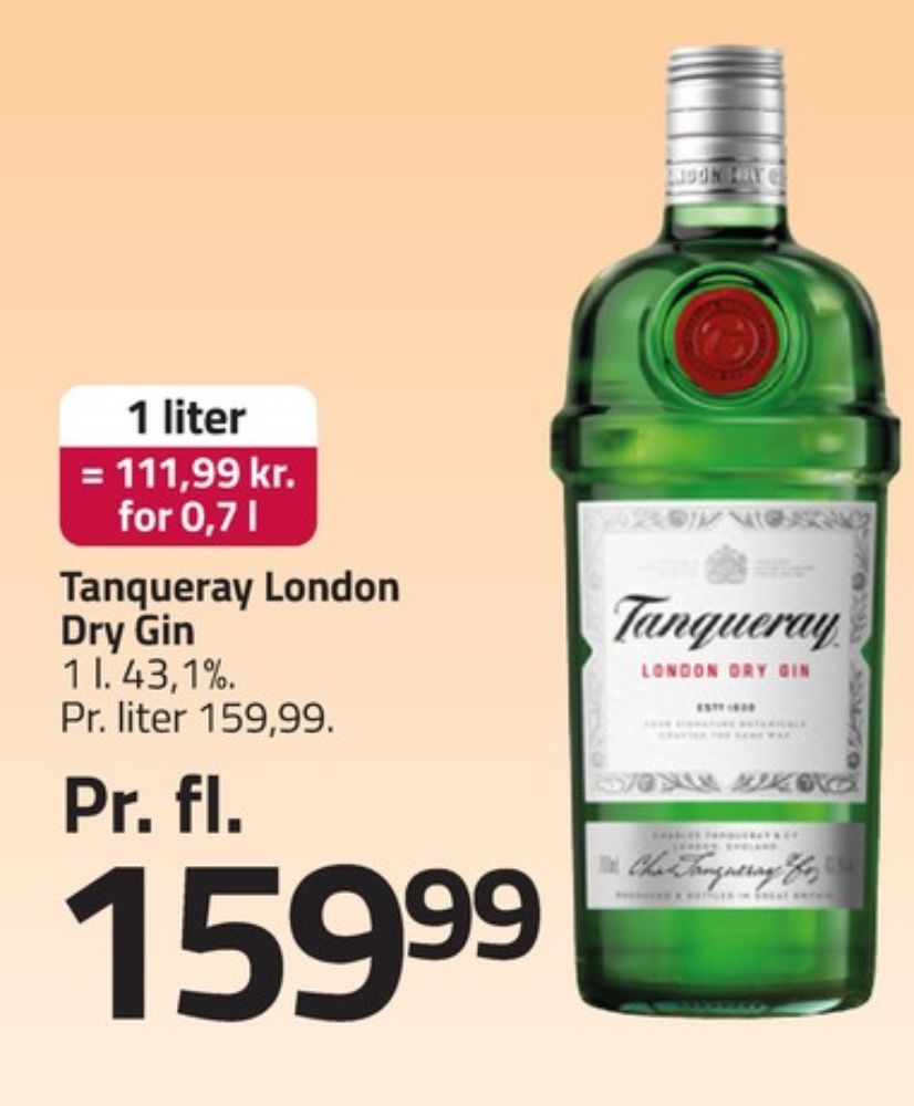 Tanqueray London Dry, Gin