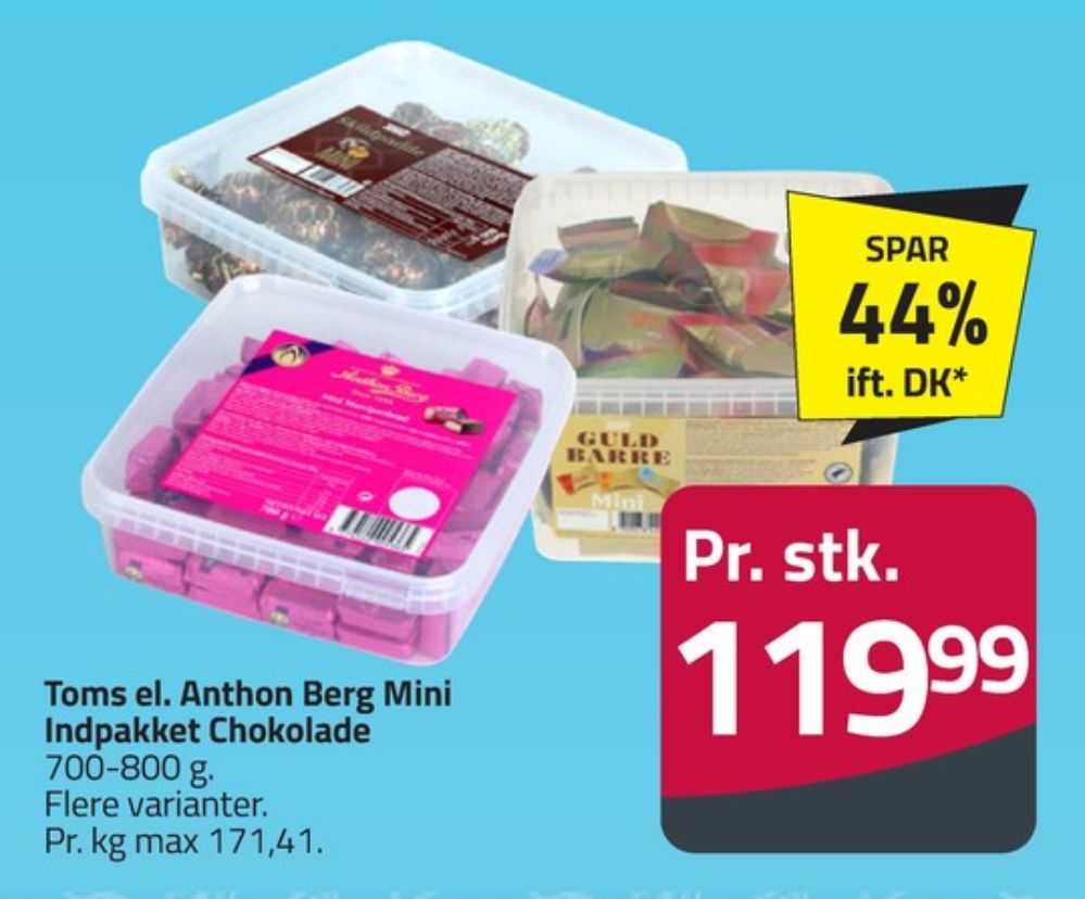 Anthon Berg, Marcipanbrød Mini