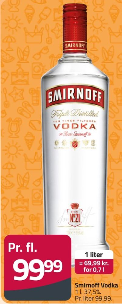 Smirnoff, Vodka