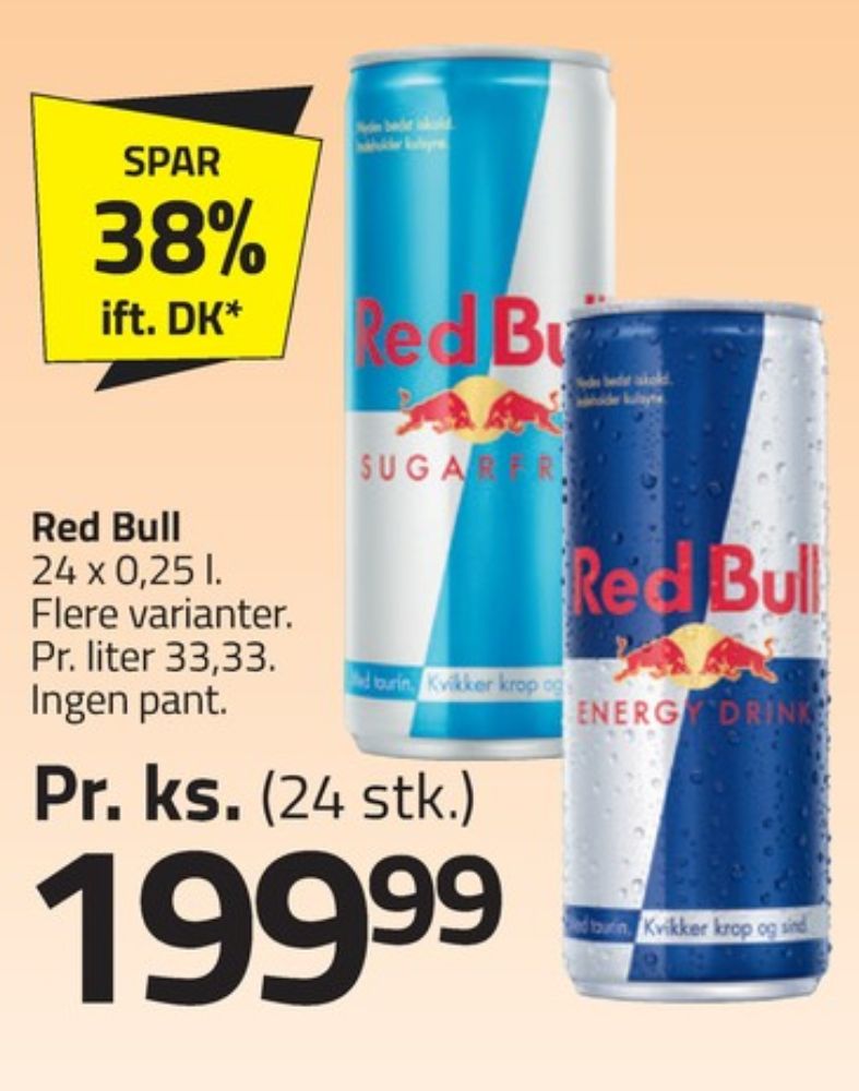Red Bull Energy, Energidrik 24 pk.