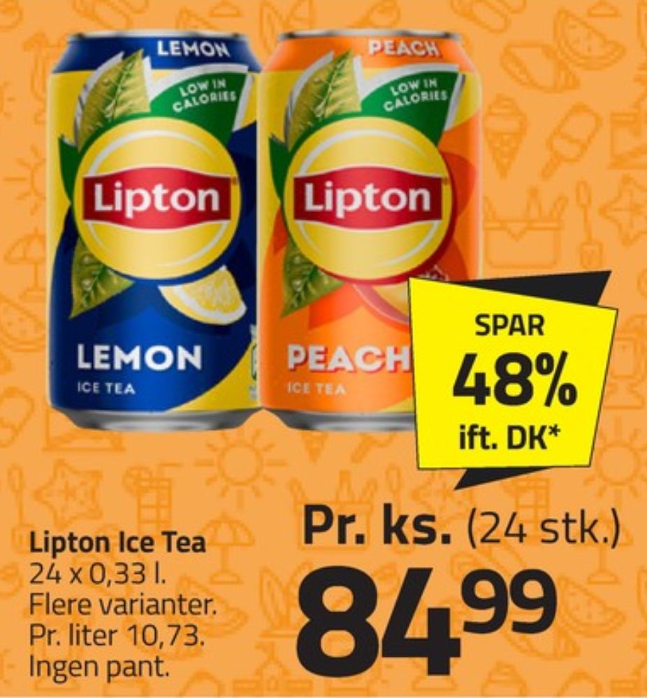 Lipton, Ice Tea Lemon 24 pk.