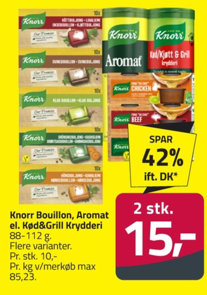 Knorr, Hønsebouillon