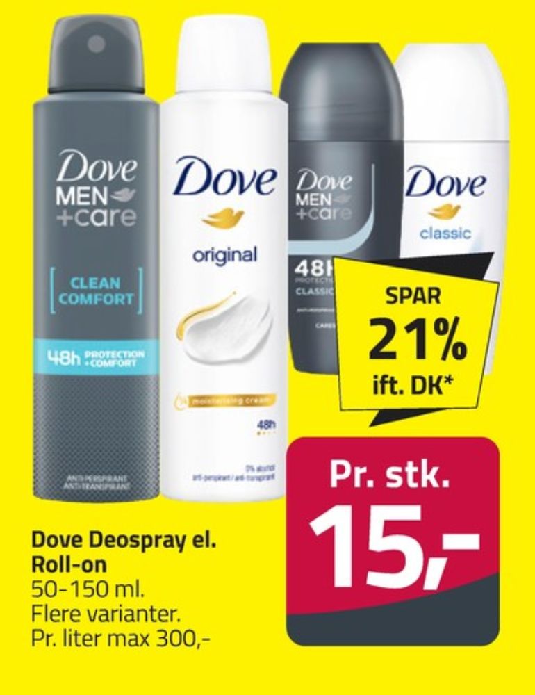 Dove, Deo Roll-on