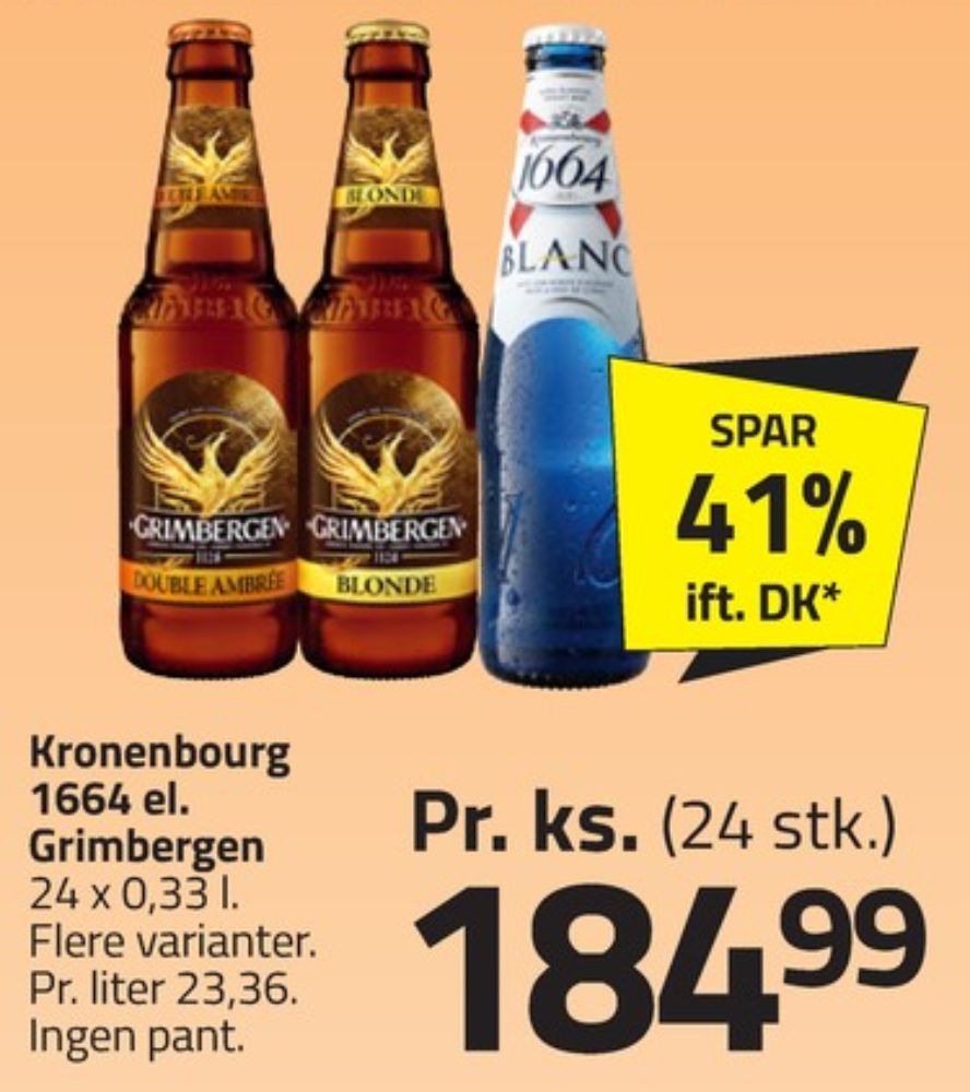 Kronenbourg 1664 Blanc, Specialøl 24 pk.