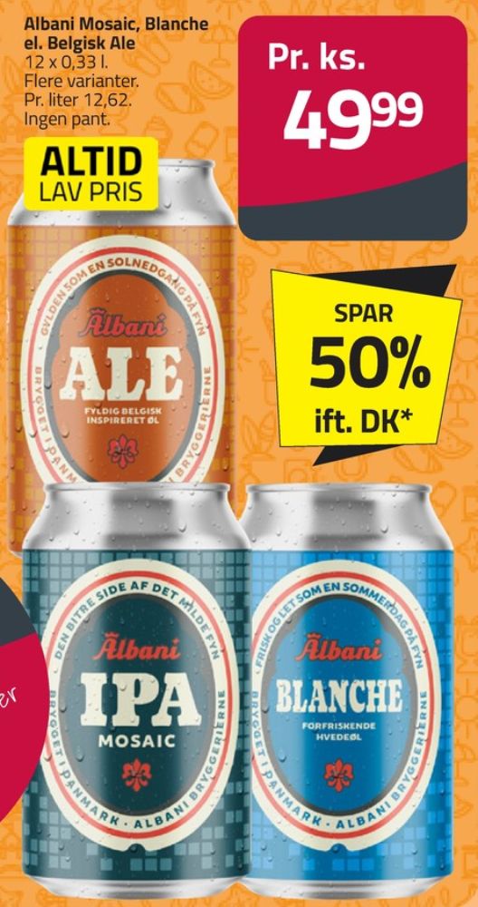 Albani Blanche, Specialøl 12 pk.