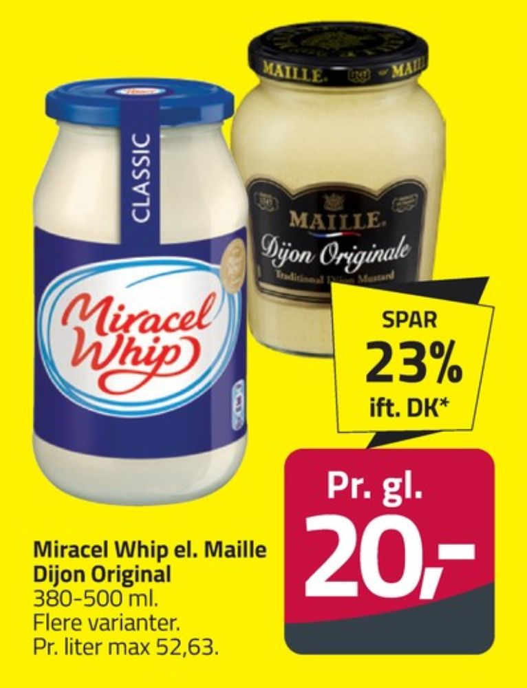 Miracle Whip, Mayonnaise