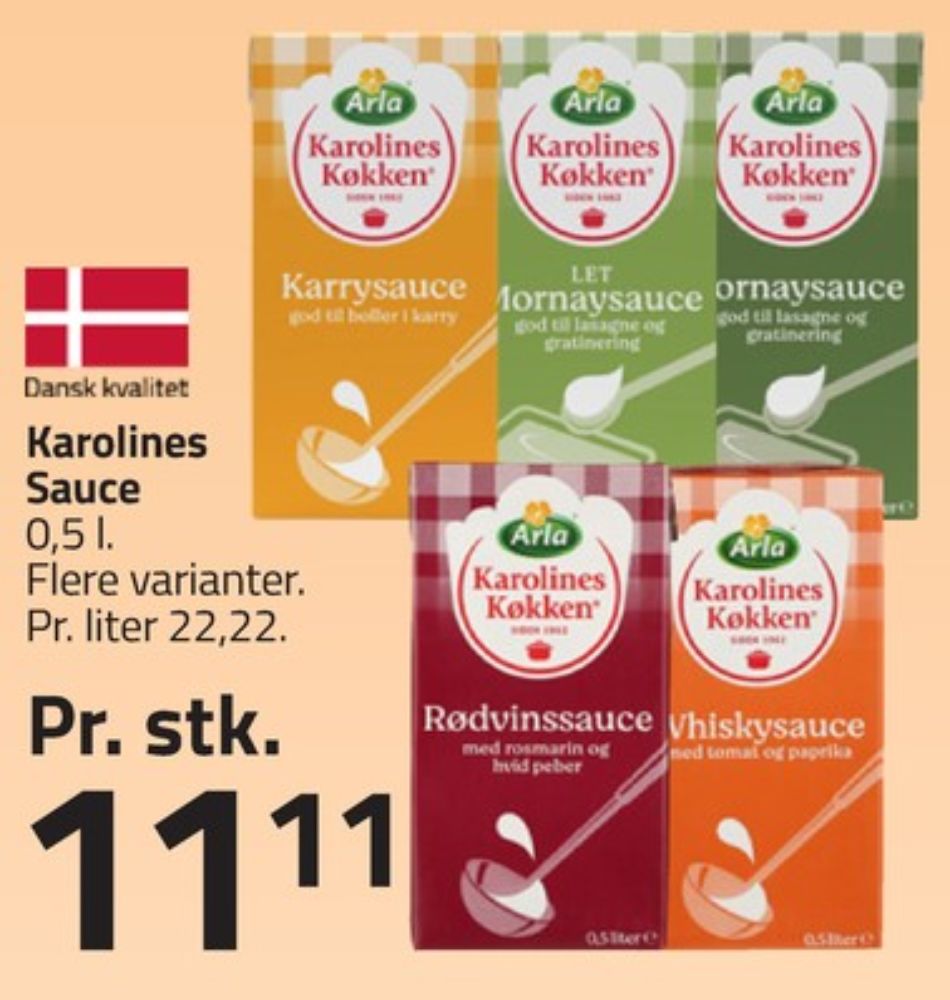 Karolines, Whisky Sauce