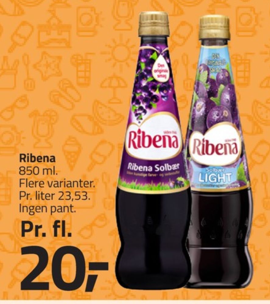 Ribena, Solbær Frugtsaft