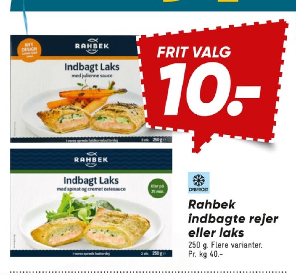 Rahbek, Indbagte Rejer med Asparges og Dildsauce