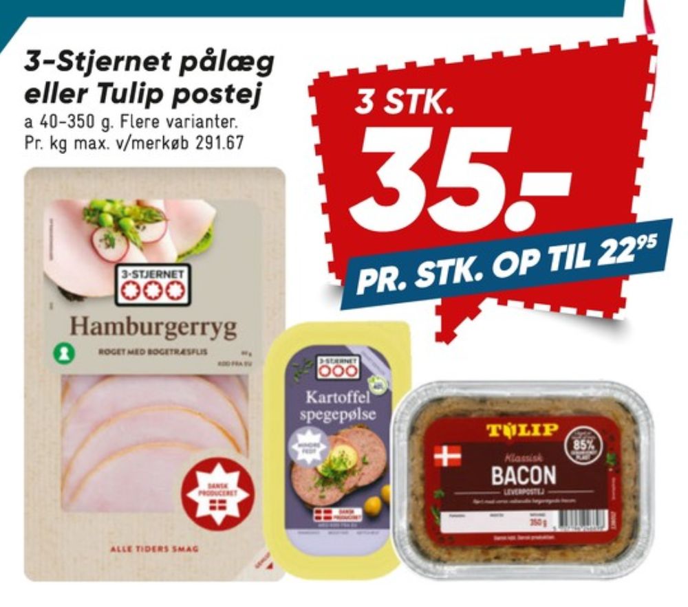 Tulip Bacon, Leverpostej