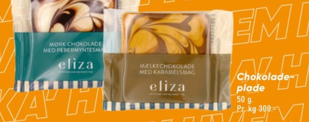 Eliza, Mørk chokolade med pebermynte