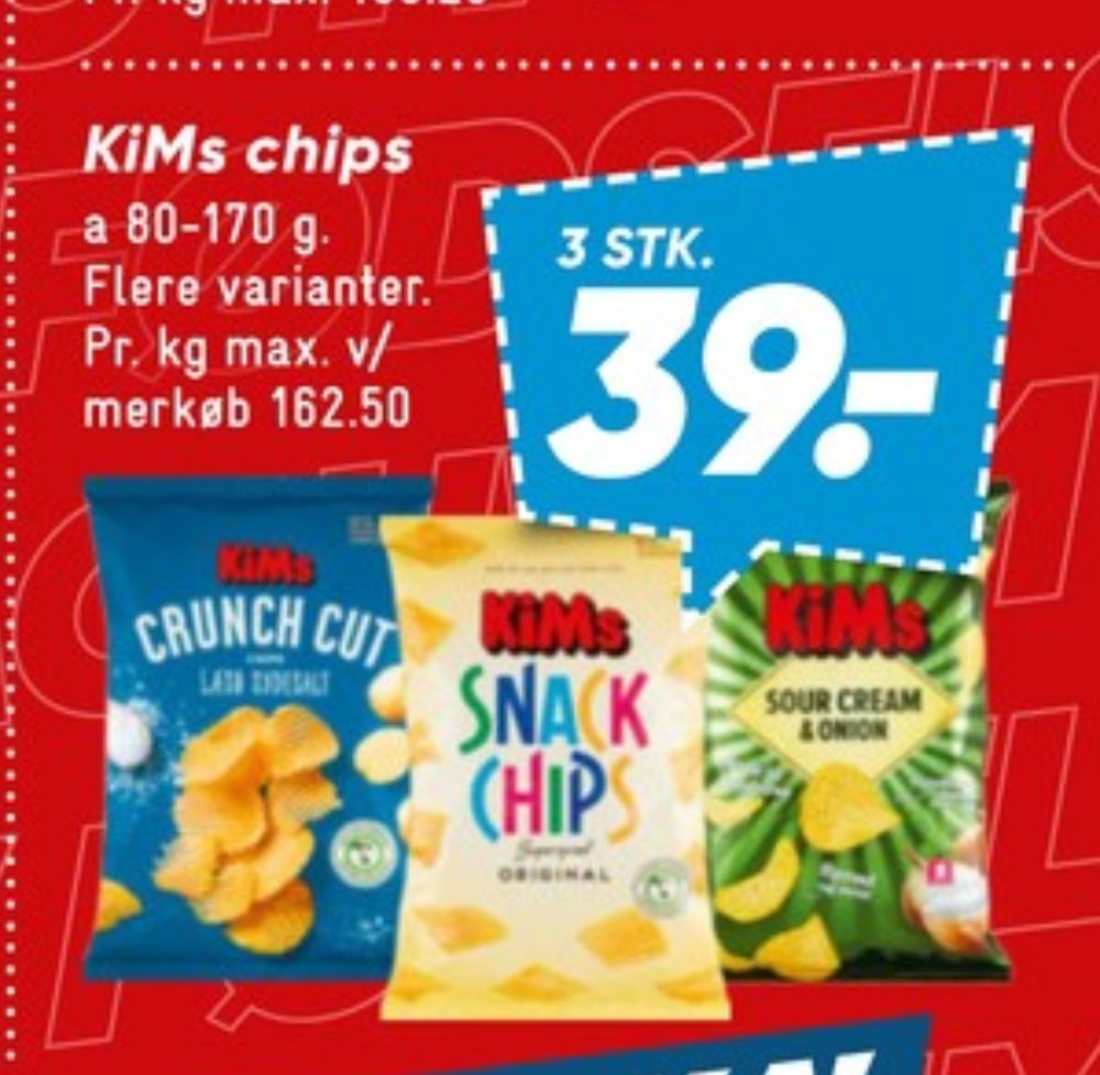 Kims, Snack Chips Original