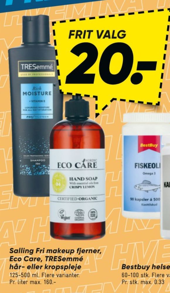 Eco Care, Flydende sæbe