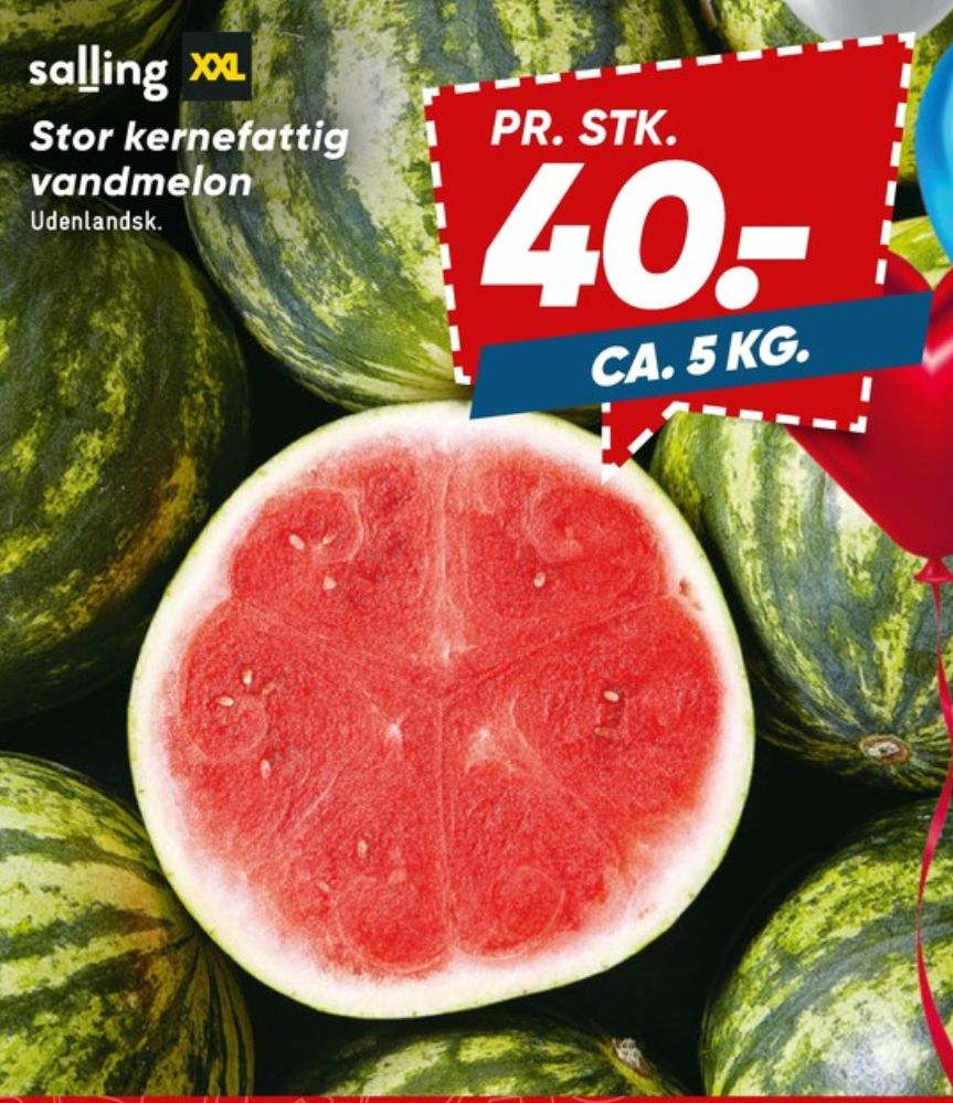 Salling, Vandmelon