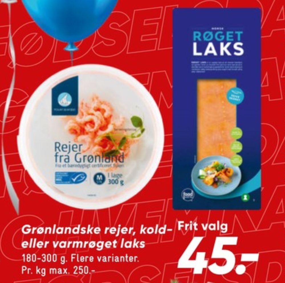 Polar Seafood, Rejer