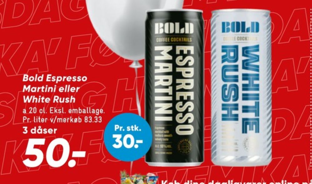 Bold, Iskaffe
