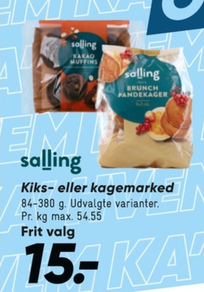 Salling, Brunch pandekager