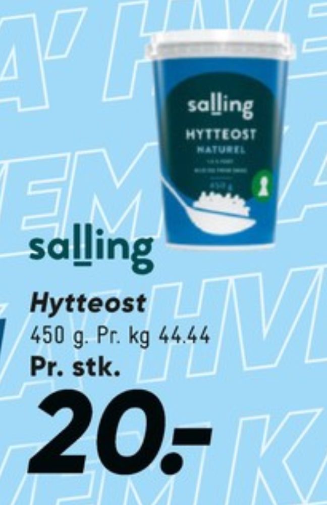Salling, Hytteost