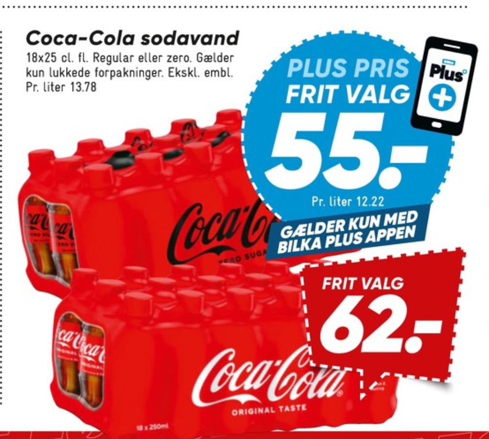 Coca Cola Zero, Cola 18 pk.