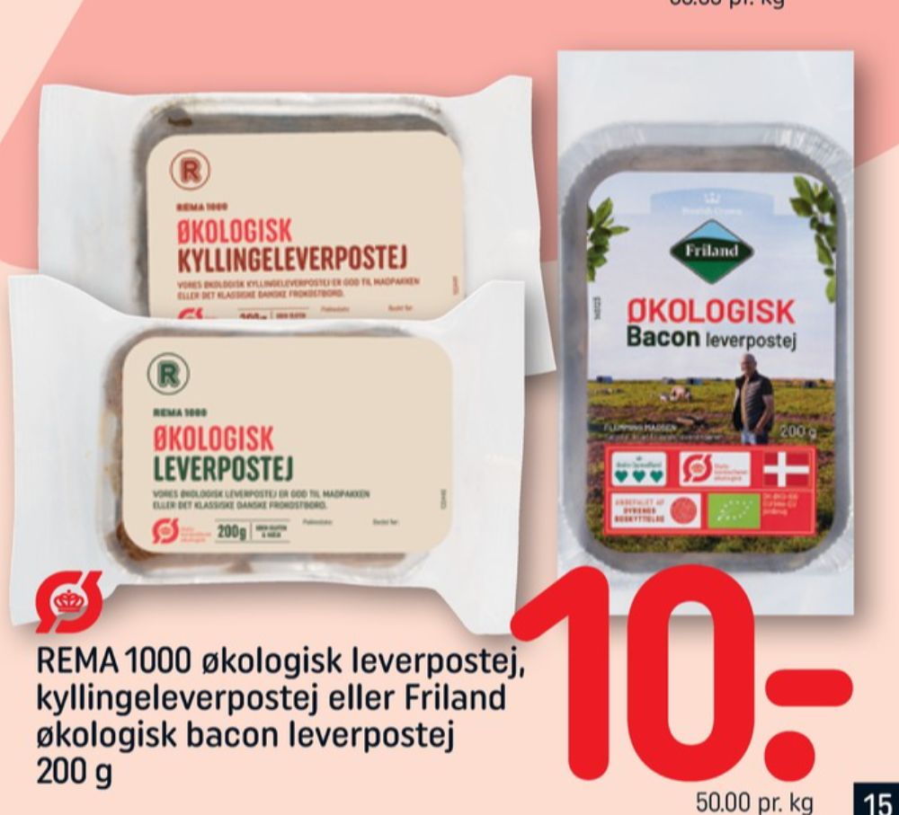 Rema 1000, Kyllingeleverpostej