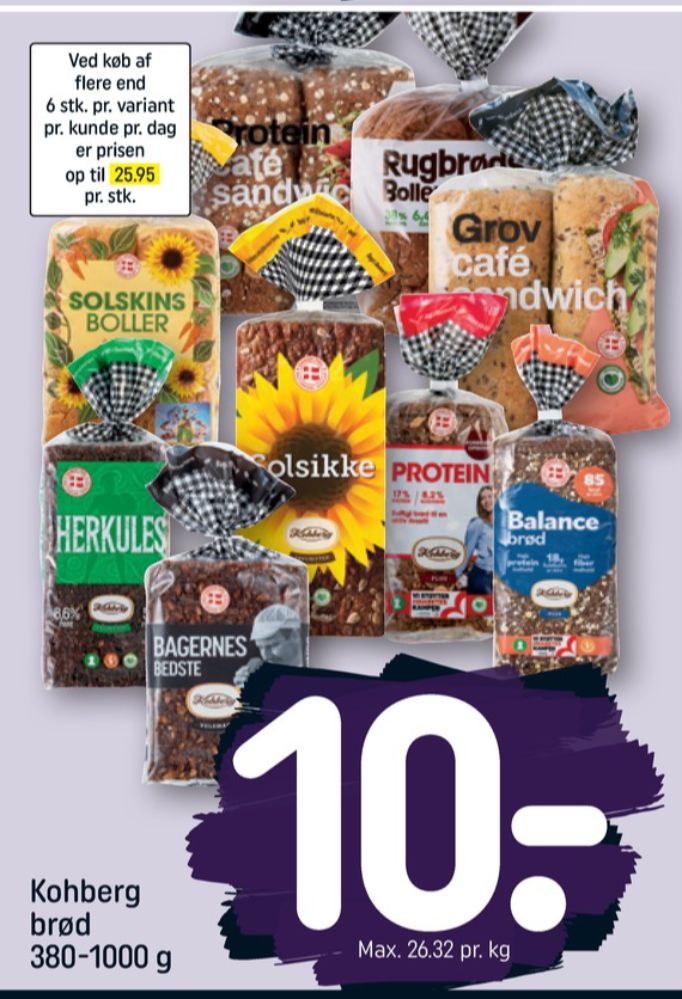 Kohberg, Protein Rugbrød