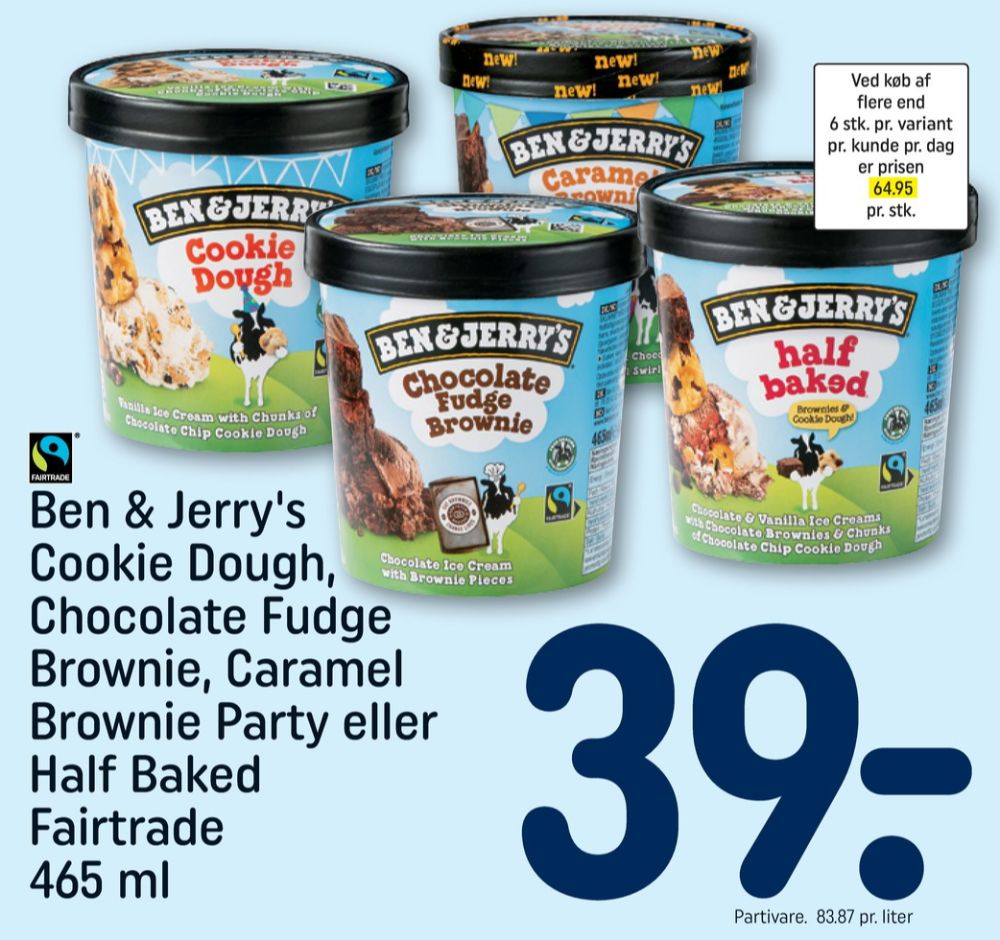 Frisko Ben & Jerry's, Cookie Dough is