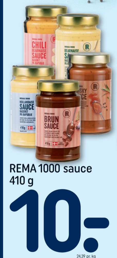 Rema 1000, Whisky Sauce
