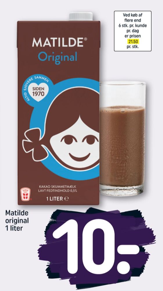 Matilde, Kakaomælk