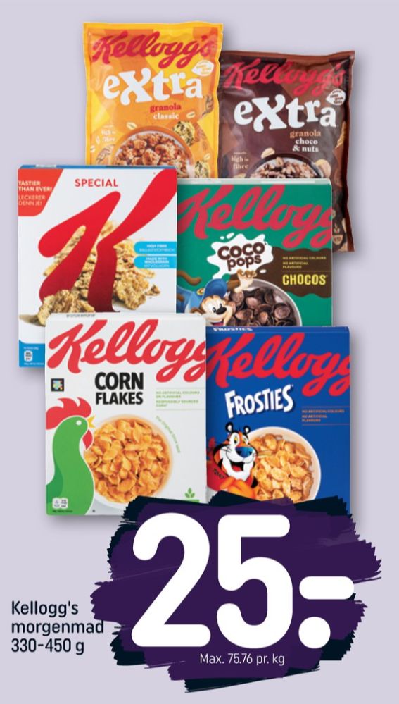 Kelloggs Frosties, Cornflakes