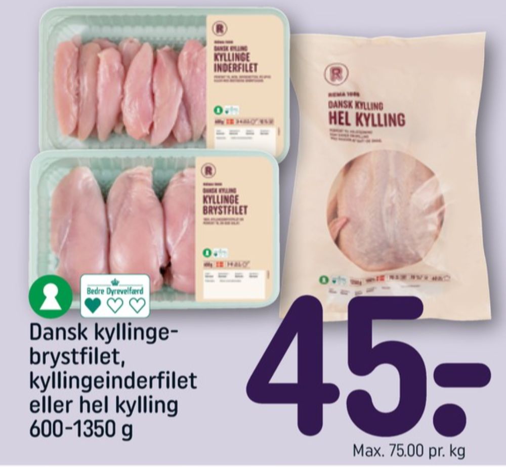 Rema 1000, Kylling