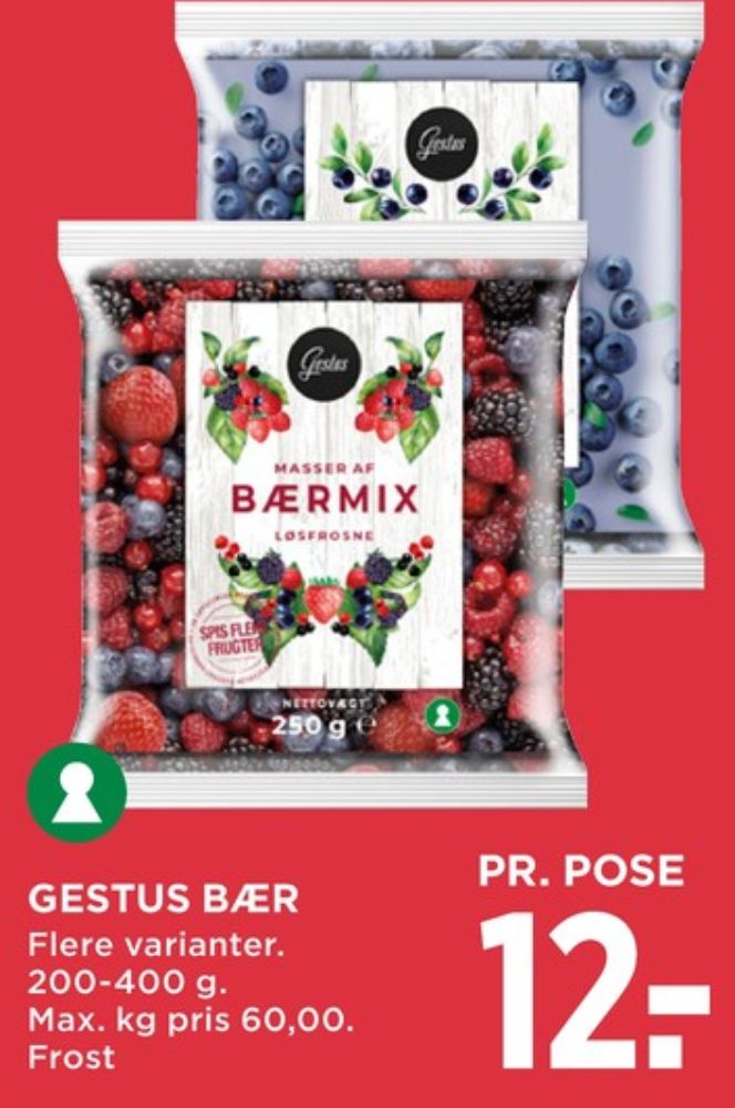 Gestus, Blåbær