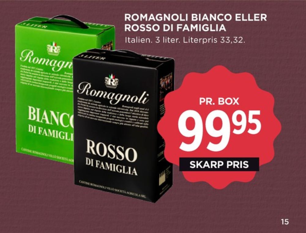 Italiensk Rødvin