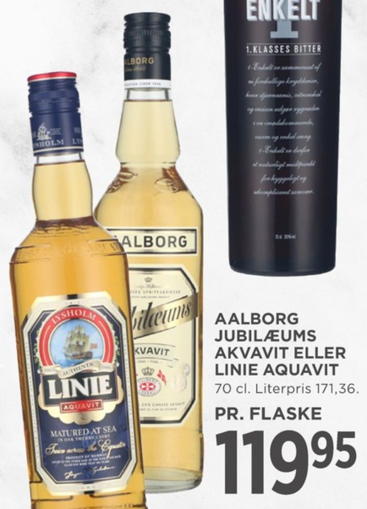 AAlborg Jubilæums Akvavit, Akvavit