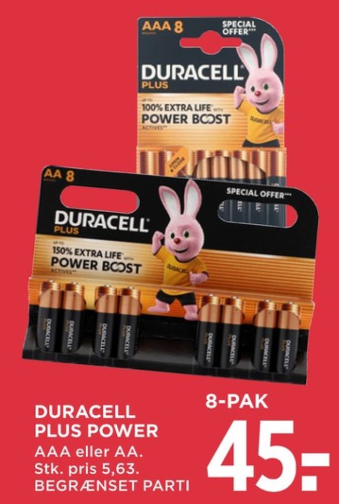 Duracell, Batterier