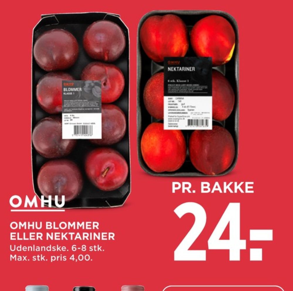 OMHU, Blommer
