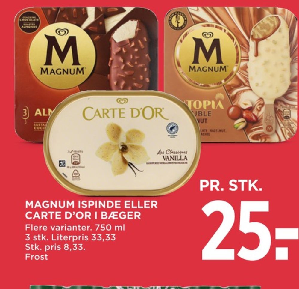 Carte d'Or Les Classiques, Vanilla Is