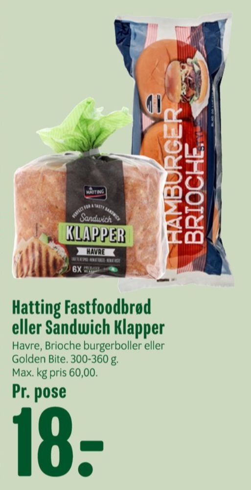 Hatting, Klapper Original Sandwich