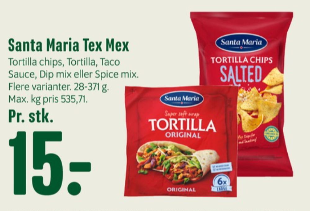 Santa Maria, Tortilla Chips Salted