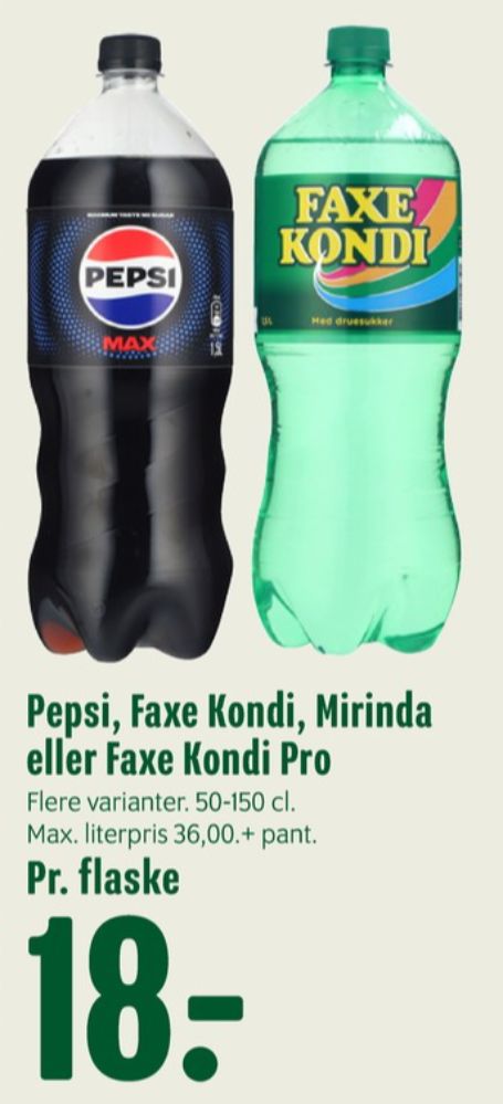 Pepsi Max, Cola