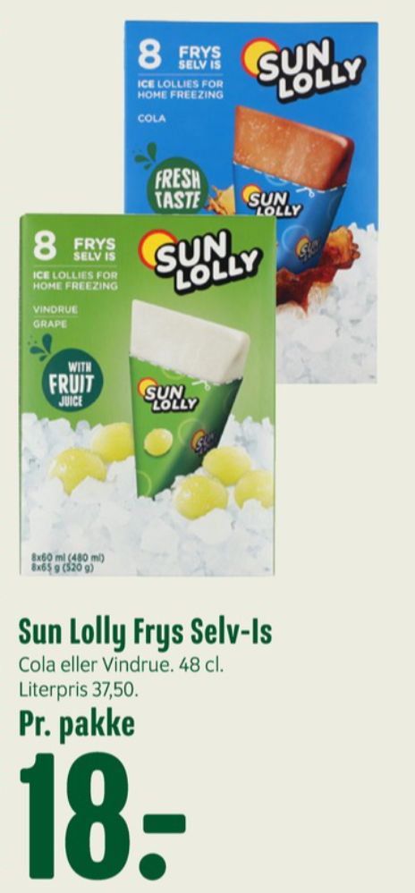 Sun Lolly, Is frys selv - Vindrue