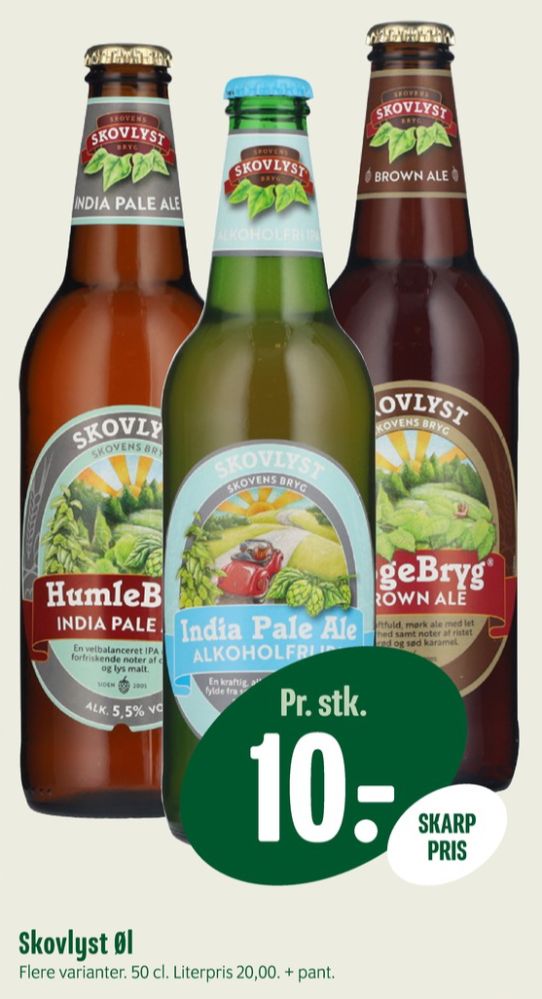 Skovlyst India Pale Ale 0,5%, Øl - Alkoholfri